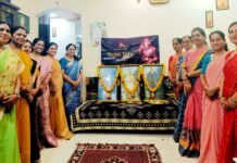 जिजाऊ ब्रिगेड आर्वीच्या वतीने क्रांतीसुर्य महात्मा ज्योतिबा फुले, पुज्यनिय डॉ. बाबासाहेब आंबेडकर यांची जयंती ज्योत्स्ना चकोर यांच्या घरी उत्सवात साजरी करण्यात आली.