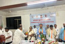 धामणगाव विधानसभा मतदारसंघात काँग्रेसचे “संघटन सृजन अभियान” जोमात कार्यकर्त्यांच्या मुलाखतींनी चांदुर रेल्वे उत्साह