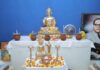 कावली येथे बुद्ध जयंती निमित्ताने बुद्धमूर्ती स्थापना व परित्राण पाठ करुणामय, मंगलमय वातावरणात संपन्न झाला